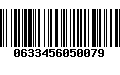 Código de Barras 0633456050079