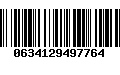 Código de Barras 0634129497764