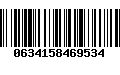 Código de Barras 0634158469534