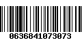 Código de Barras 0636841073073