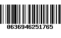 Código de Barras 0636946251765