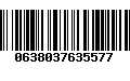 Código de Barras 0638037635577