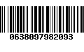 Código de Barras 0638097982093