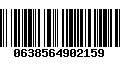 Código de Barras 0638564902159