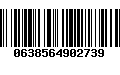 Código de Barras 0638564902739