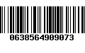 Código de Barras 0638564909073