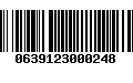 Código de Barras 0639123000248