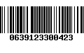 Código de Barras 0639123300423