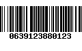 Código de Barras 0639123880123