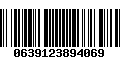 Código de Barras 0639123894069