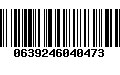 Código de Barras 0639246040473