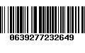 Código de Barras 0639277232649