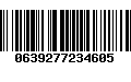 Código de Barras 0639277234605