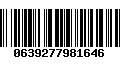 Código de Barras 0639277981646