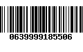 Código de Barras 0639999185506
