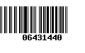 Código de Barras 06431440