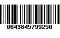 Código de Barras 0643845799250