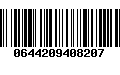 Código de Barras 0644209408207