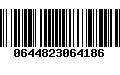 Código de Barras 0644823064186