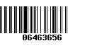 Código de Barras 06463656