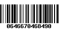 Código de Barras 0646670468490