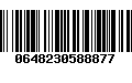 Código de Barras 0648230588877