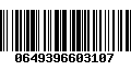 Código de Barras 0649396603107