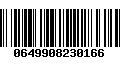 Código de Barras 0649908230166