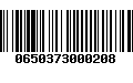 Código de Barras 0650373000208