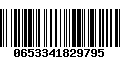 Código de Barras 0653341829795