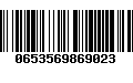 Código de Barras 0653569869023