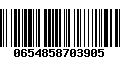 Código de Barras 0654858703905