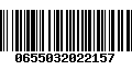 Código de Barras 0655032022157