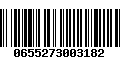 Código de Barras 0655273003182