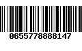 Código de Barras 0655778888147