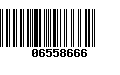 Código de Barras 06558666