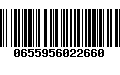 Código de Barras 0655956022660