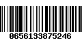 Código de Barras 0656133875246