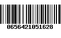 Código de Barras 0656421051628