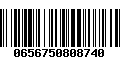 Código de Barras 0656750808740