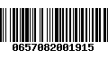 Código de Barras 0657082001915