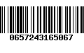 Código de Barras 0657243165067