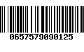 Código de Barras 0657579090125