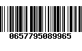 Código de Barras 0657795089965