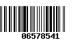 Código de Barras 06578541