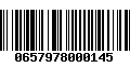 Código de Barras 0657978000145