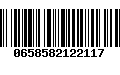 Código de Barras 0658582122117