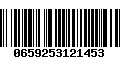 Código de Barras 0659253121453