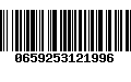 Código de Barras 0659253121996