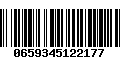 Código de Barras 0659345122177